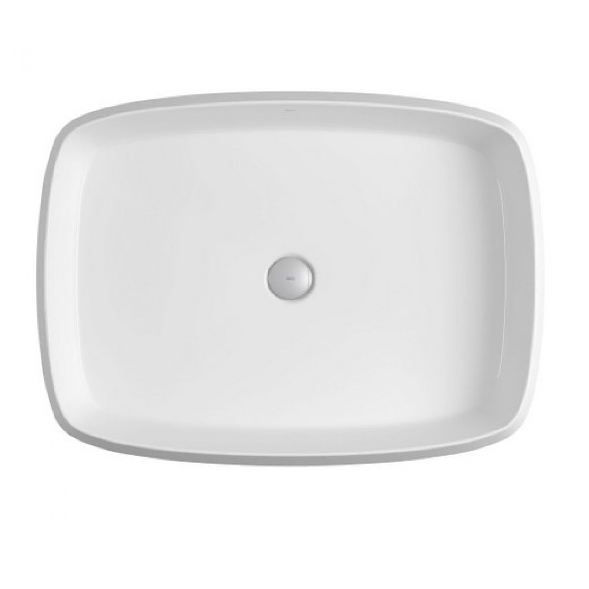 Cuba Retangular de Apoio 67cm Branco