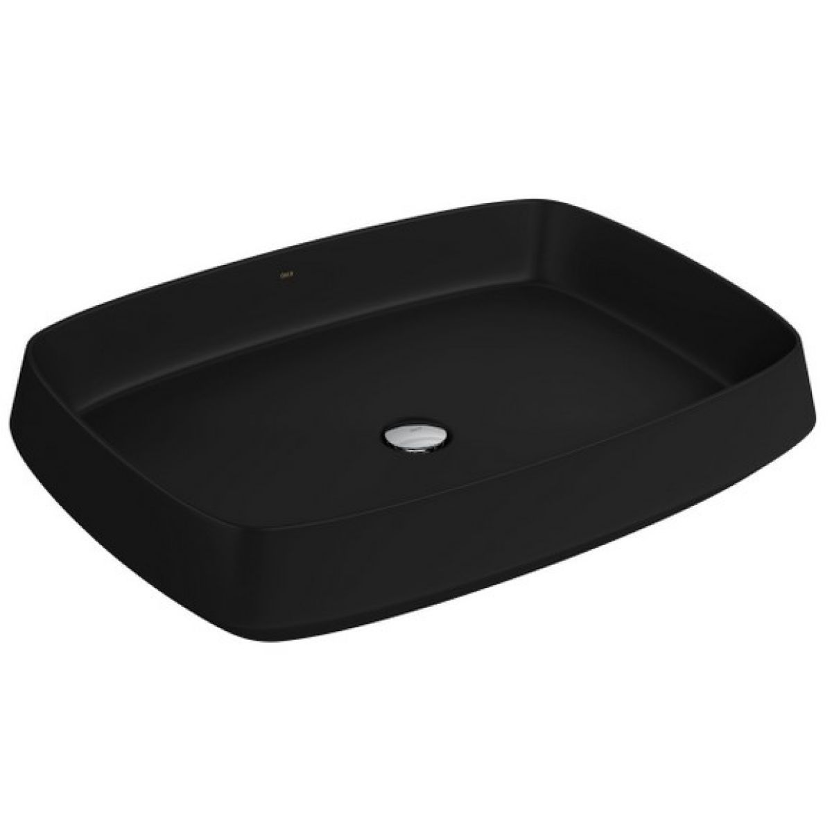 Cuba Retangular de Apoio 67cm &Eacute;bano Fosco