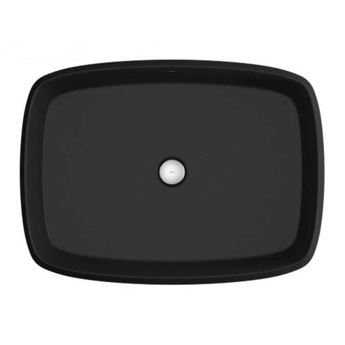 Cuba Retangular de Apoio 67cm &Eacute;bano Fosco