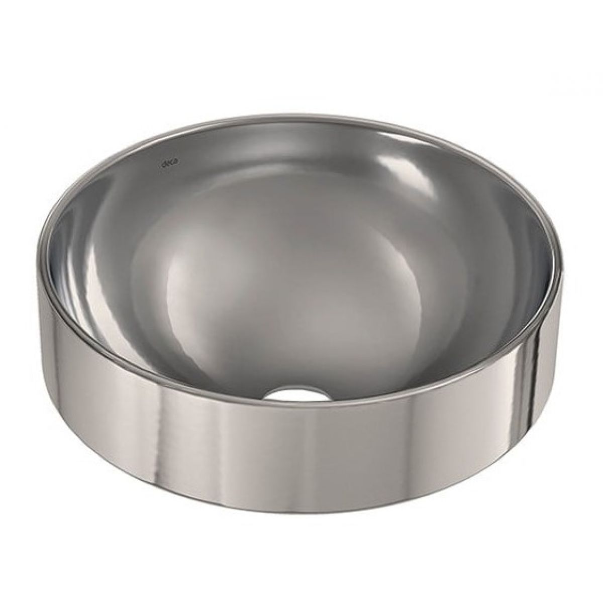 Cuba Sobrepor Cor Metalizada Prata Deca