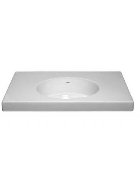 Cuba de Sobrepor Retangular com Bojo (Branco)