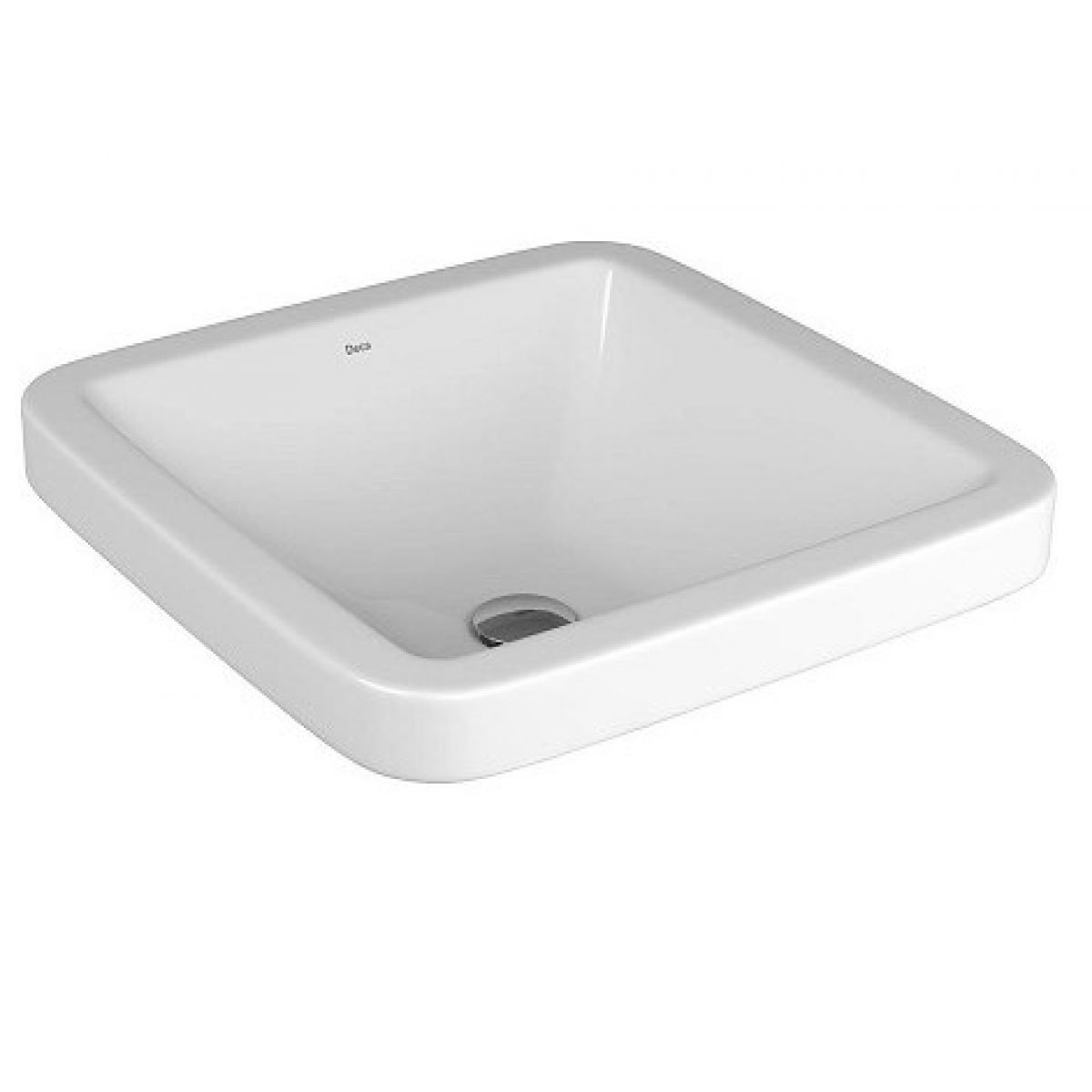 Cuba Sobrepor Quadrada 44cm Branco