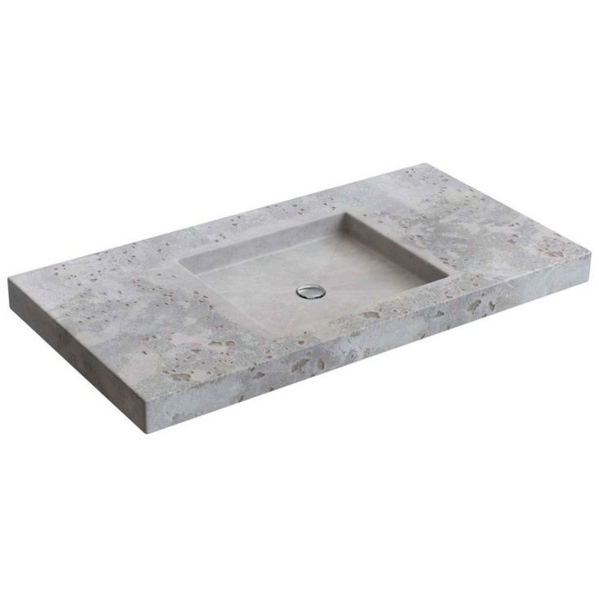 Cuba de Apoio Retangular Bruta