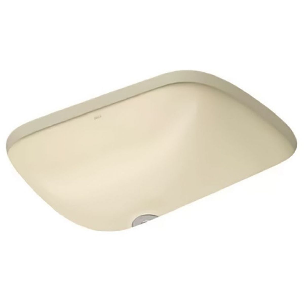 Cuba de Embutir Lavat&oacute;rio Universal Retangular 50X38cm Creme