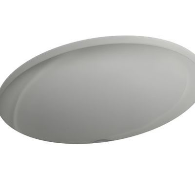 Cuba de Embutir Oval Cinza Real Deca: Sofisticação e Praticidade para Seu Banheiro 