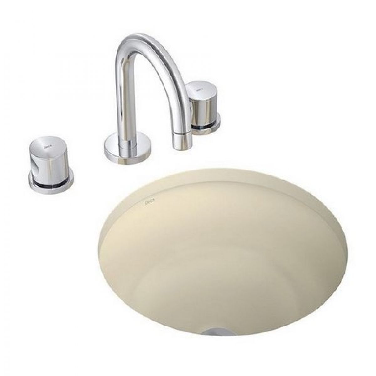 Cuba de Embutir Redonda 36cm Creme