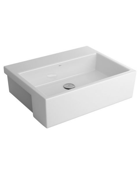 Cuba de Semi-Encaixe Retangular com Mesa 55x42cm