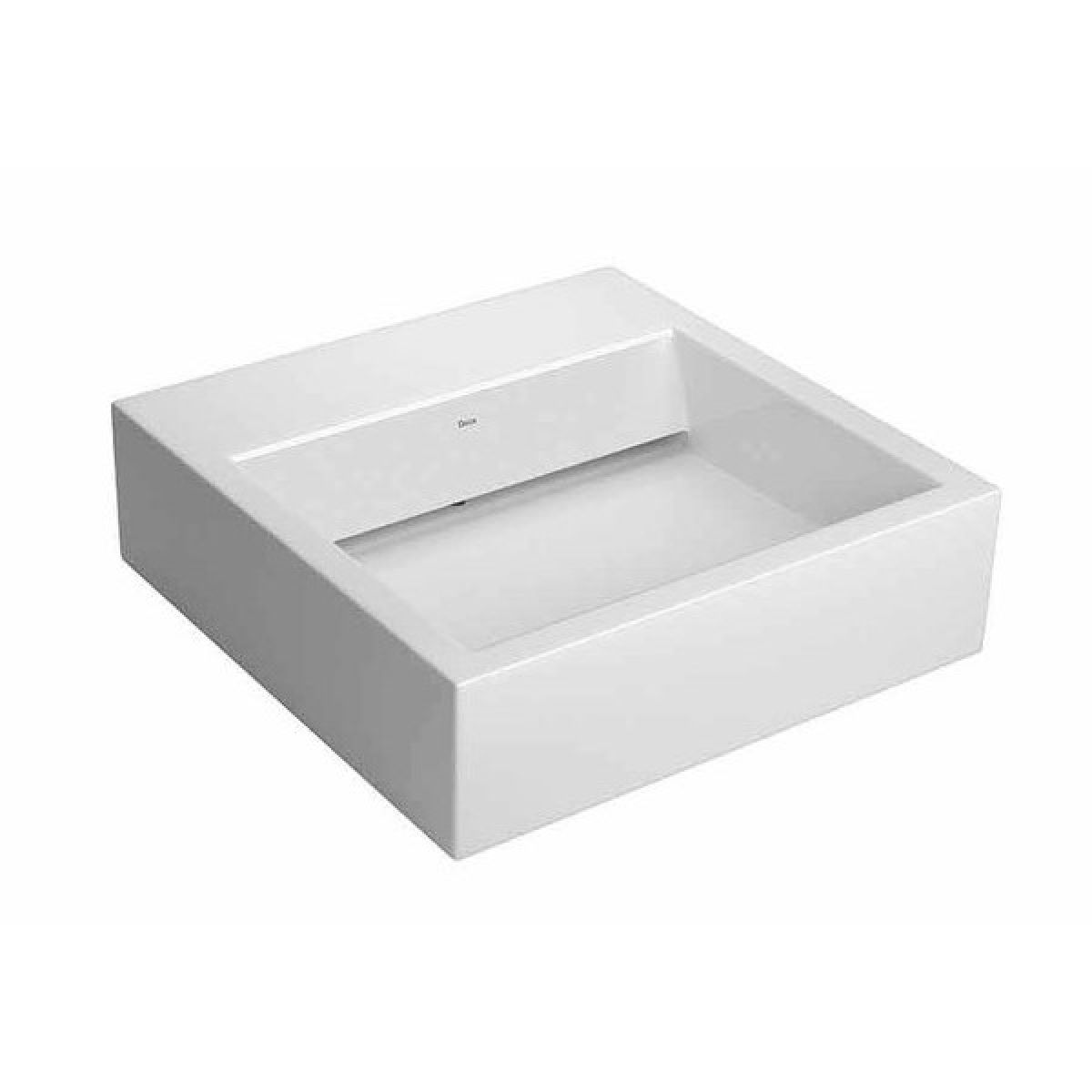 Cuba de Apoio Deca com Mesa e V&aacute;lvula Oculta Quadrada Branco