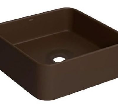 Cuba Deca Marrom Fosco: Sofisticação e Praticidade para Seu Banheiro 