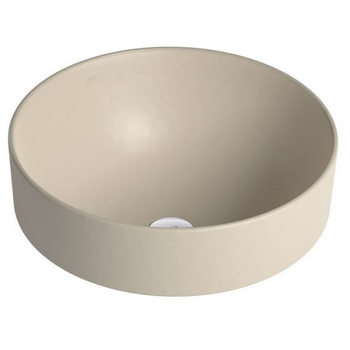 Cuba de Sobrepor Redonda Deca 40x40cm Marfim