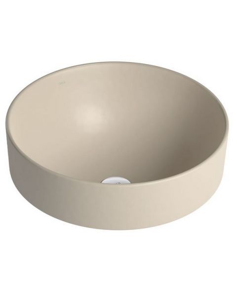 Cuba de Sobrepor Redonda Deca 40x40cm Marfim