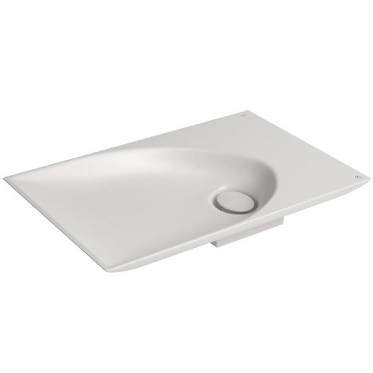 Cuba Retangular de Apoio 69cm Stone