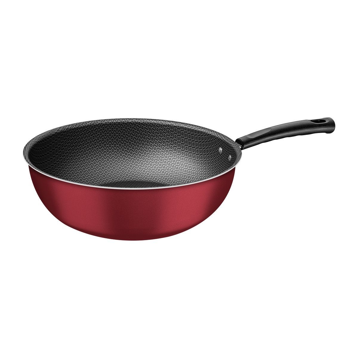 Frigideira Funda Tramontina Versalhes em Alum&iacute;nio com Revestimento Interno e Externo em Antiaderente Starflon Max Vermelho 28 cm 4,9 L