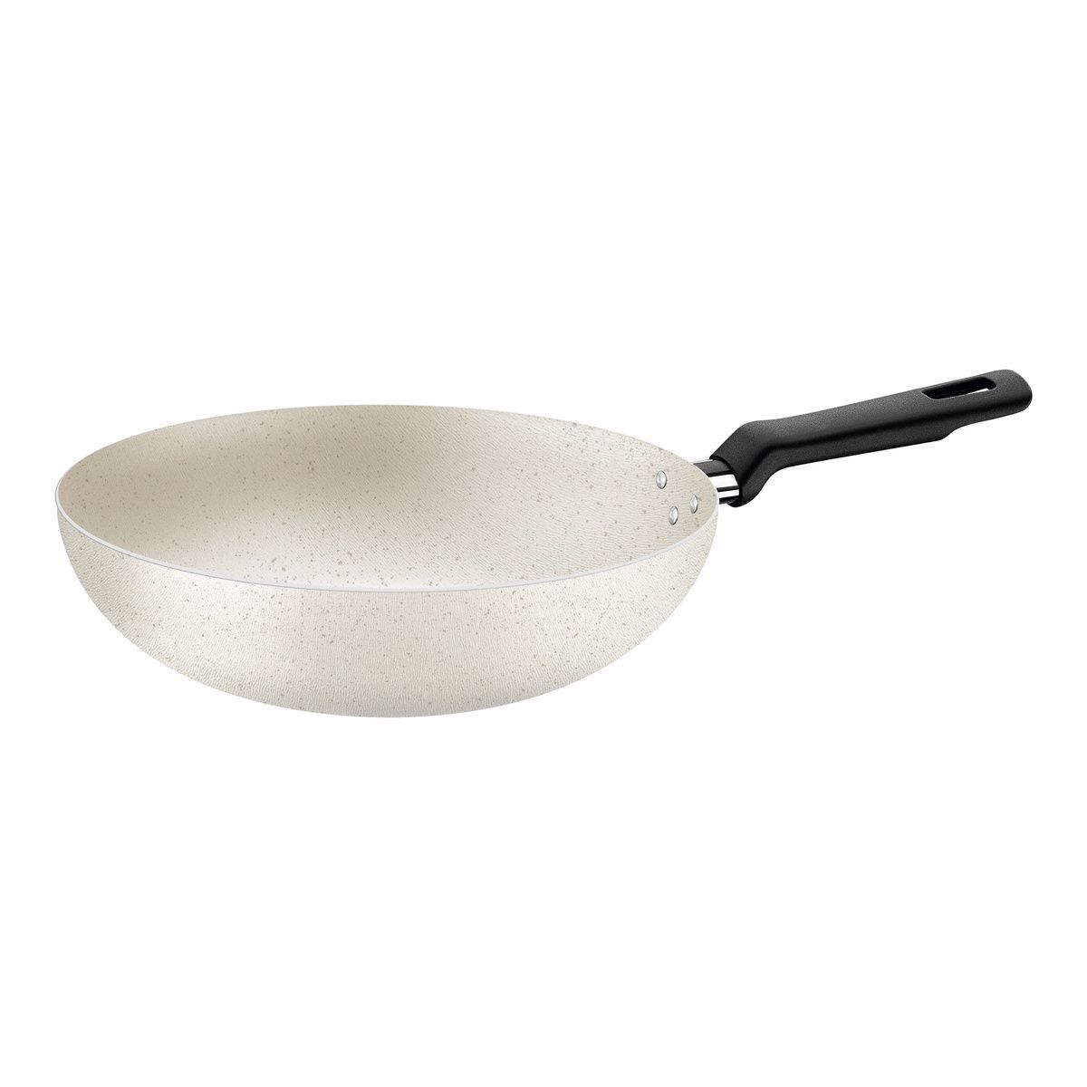 Frigideira Funda Tramontina Loreto em Alum&iacute;nio com Revestimento Interno e Externo em Antiaderente Starflon Max Bege 28 cm 3,3 L