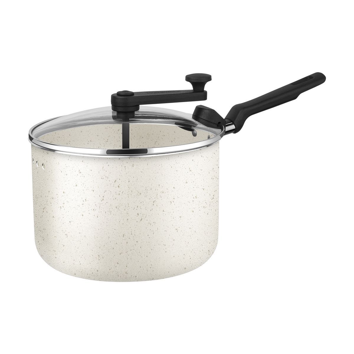 Pipoqueira Tramontina Loreto em Alum&iacute;nio com Revestimento em Antiaderente Starflon Max Bege 20 cm 3,5 L