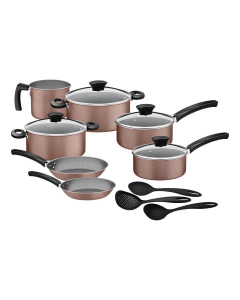 Kit Cozinha Tramontina Michigan em Alum&iacute;nio com Revestimento...