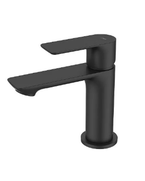 Misturador monocomando de mesa bica baixa para lavatório Linha MYKONOS Preto