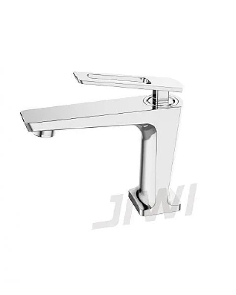 Misturador monocomando de mesa bica baixa para lavatório Linha TUNES - Cromado