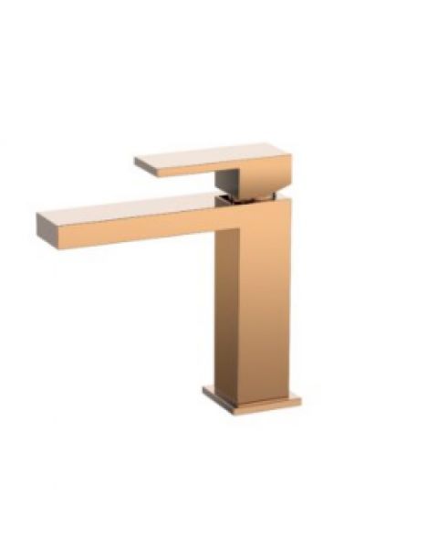 Misturador monocomando bica baixa lavatório MADRID Rose Gold