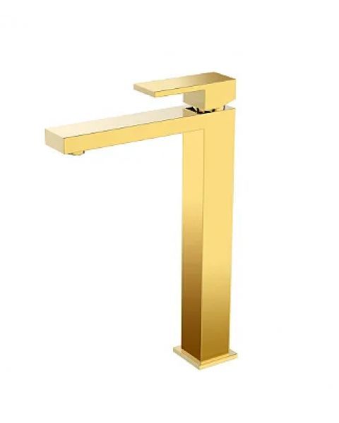 Misturador monocomando mesa bica alta lavatório MADRID Gold