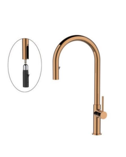 Misturador monocomando mesa cozinha gourmet BUBLIN
