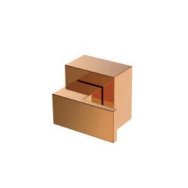 Acabamento registro gaveta pressão MADRID DECA Rose Gold
