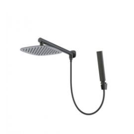 Kit chuveiro parede desviador ducha Redondo 22*22 cm