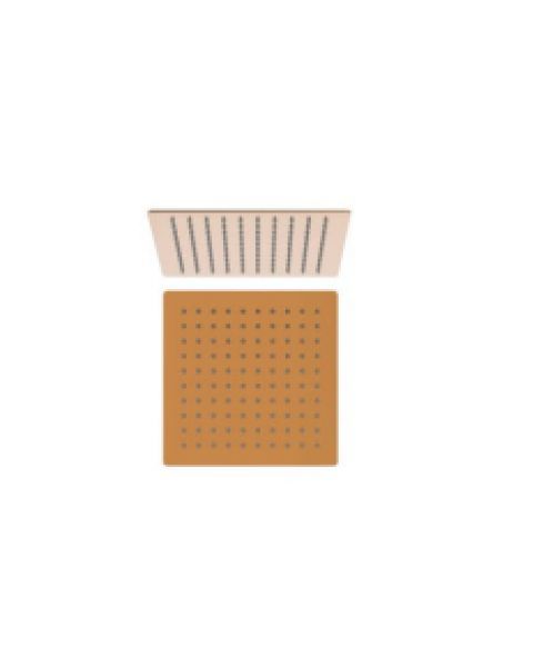 Ducha Quadrada 20x20 Rose Gold