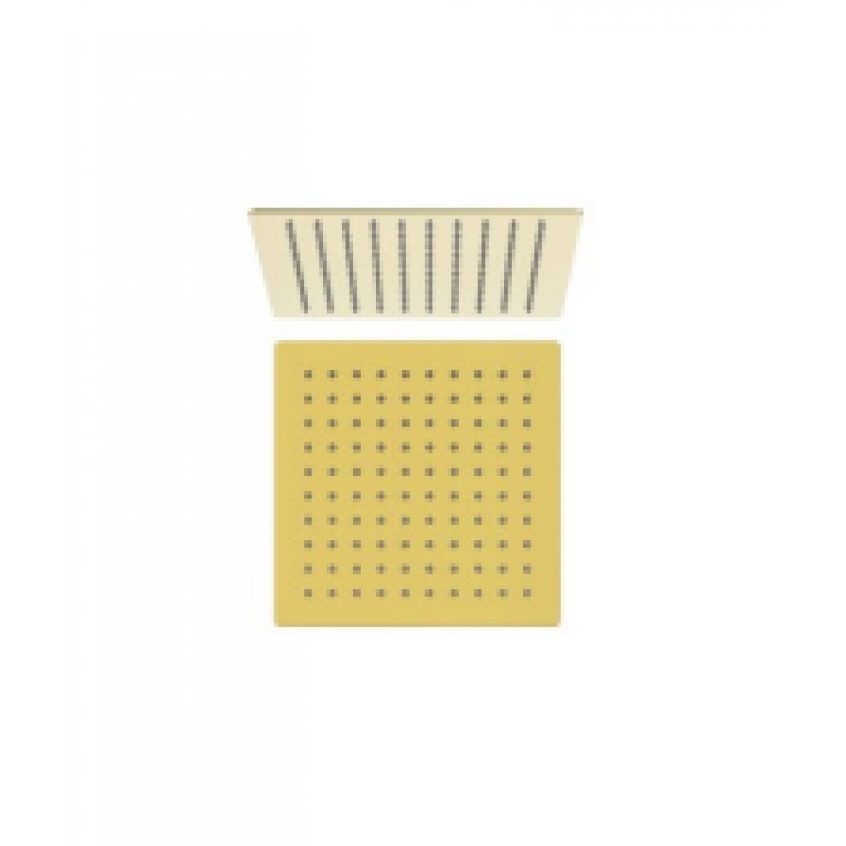 Ducha Quadrada 30x30 Gold
