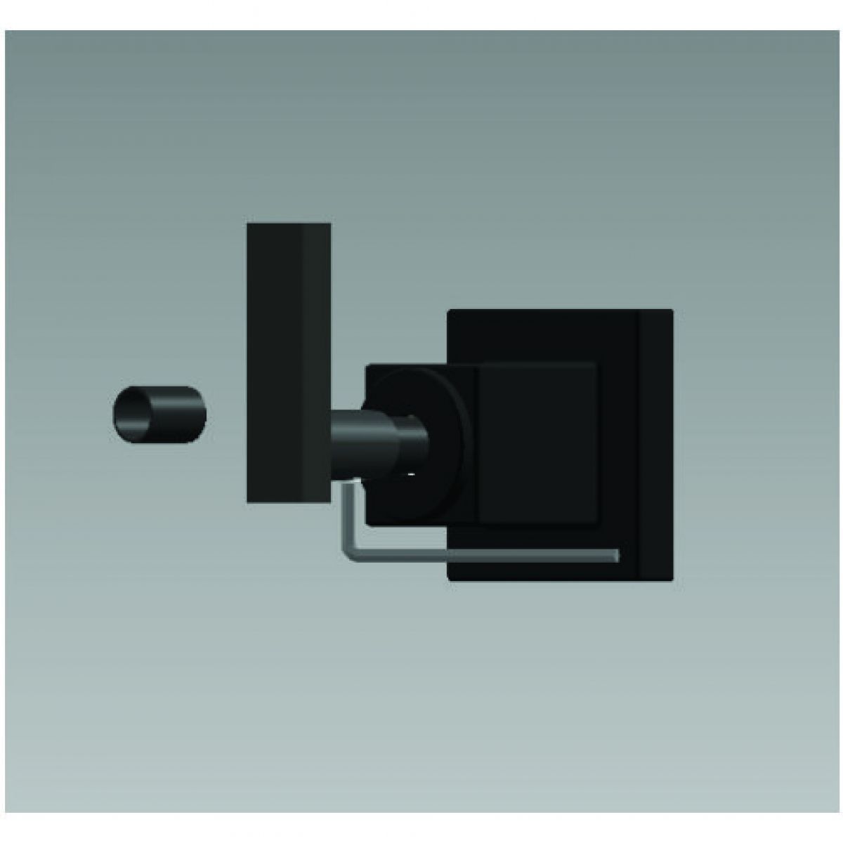 ACABAMENTO 35 1/2, 3/4 E 1 - D PRETO MATTE CX