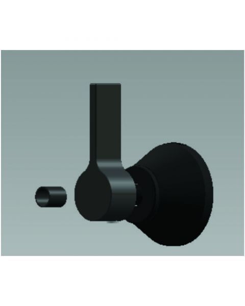 ACABAMENTO 36 1/2, 3/4 E 1 - D PRETO MATTE CX