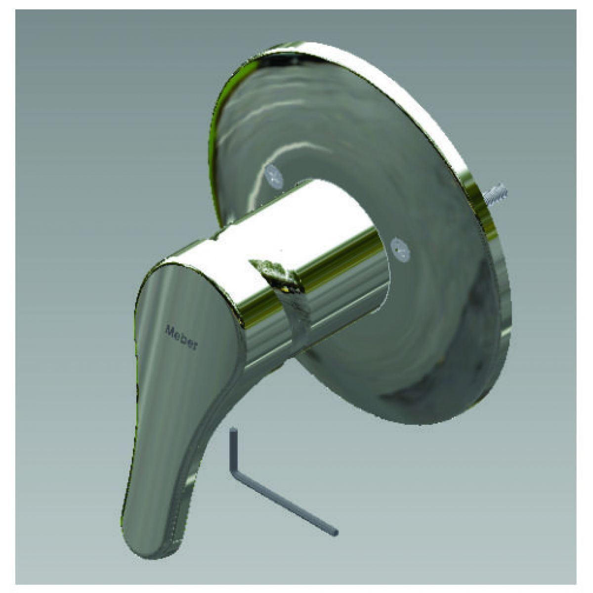 ACABAMENTO MONOC DUCHA HIG 4 LETRAS 2993 C 70 1/2 GR CX