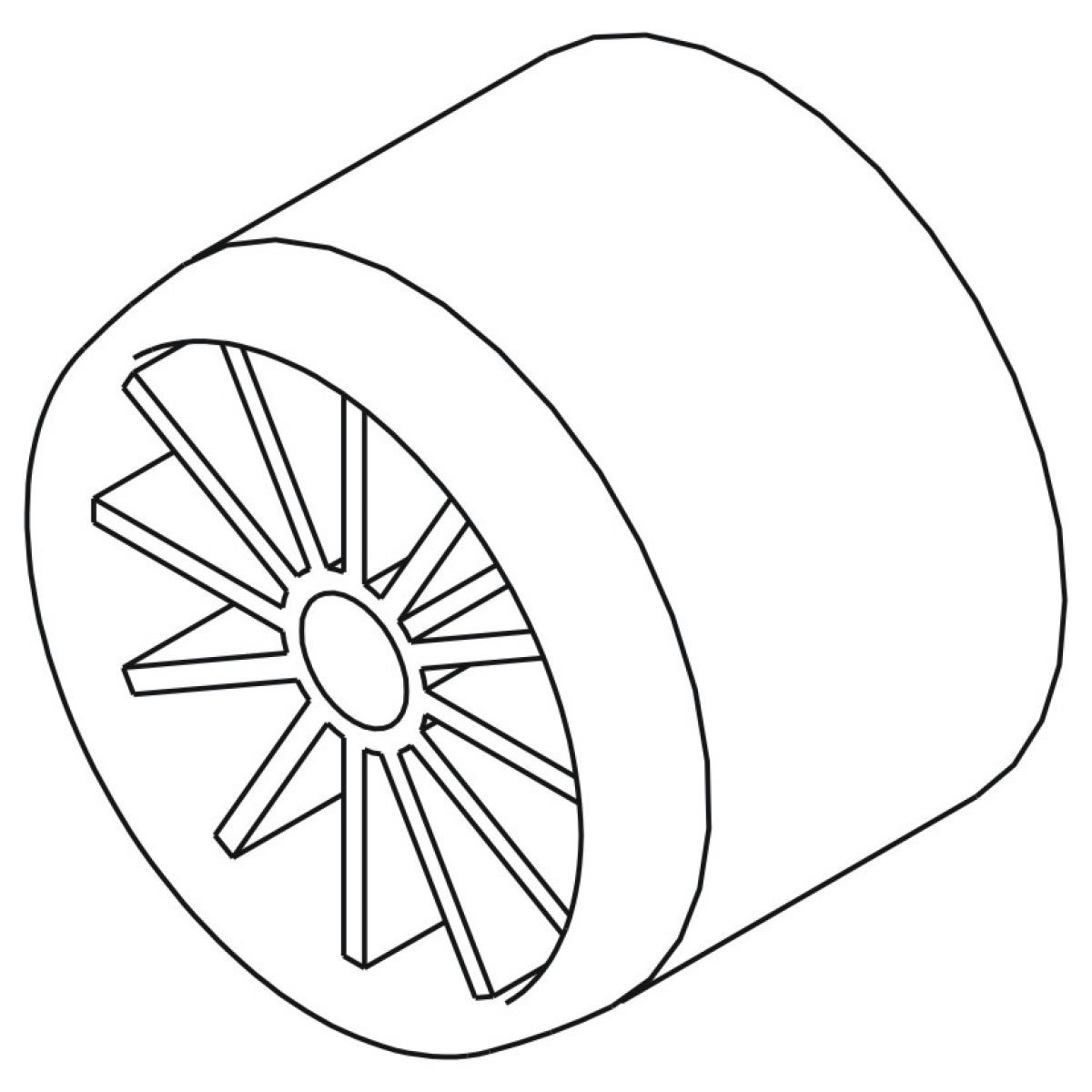 AREJADOR LISO ABS CROM CX