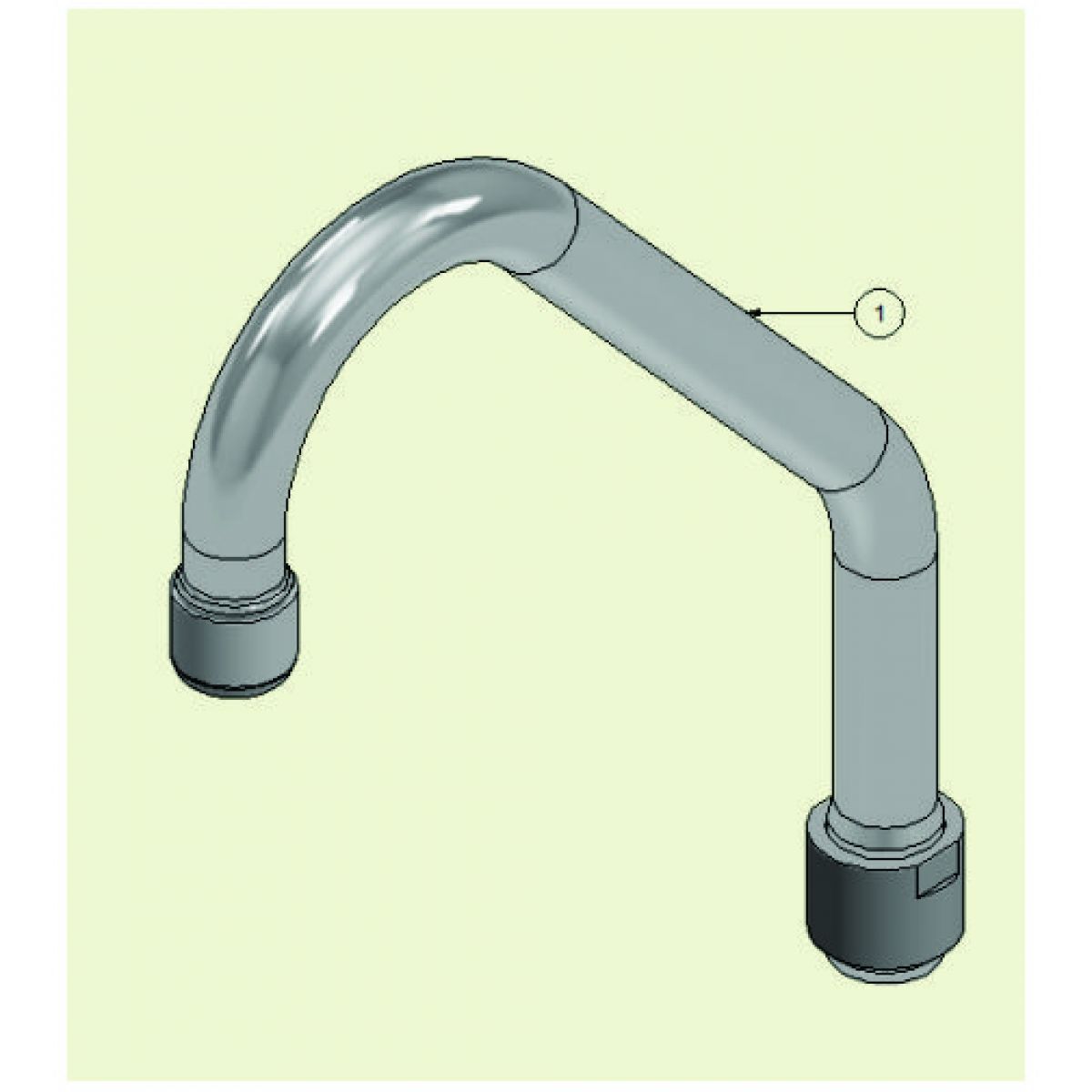 BICA MISTURADOR COZINHA BALCAO 3002/3006 BA CX