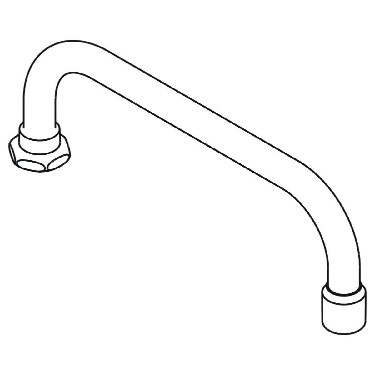 BICA MISTURADOR COZINHA PAREDE 3005 BU AA CX