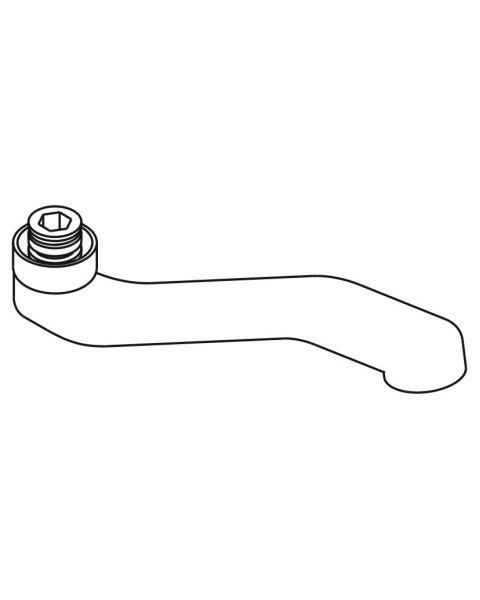 BICA MONOCOMANDO COZ PAREDE 7005 BL CURTA CX