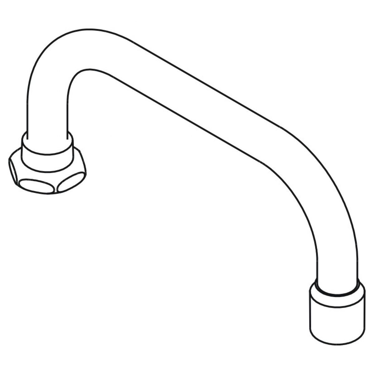 BICA TORNEIRA COZINHA PAREDE 1175 U BC CX