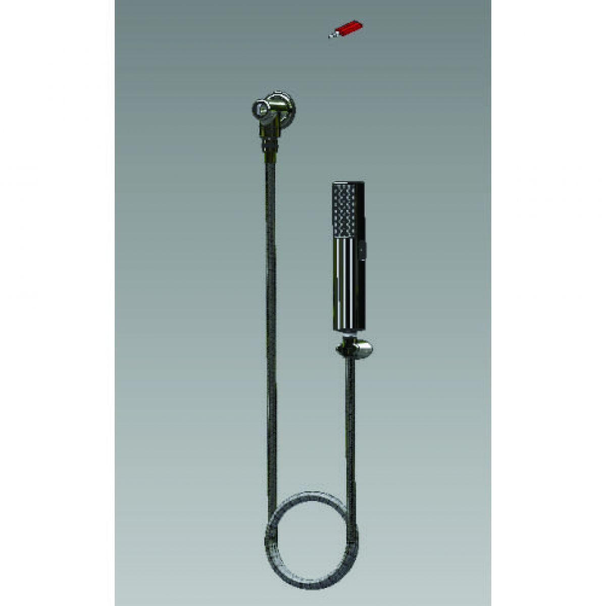 DESVIADOR DUCHA 1990 C FLEX CROM GATILHO QUAD CX