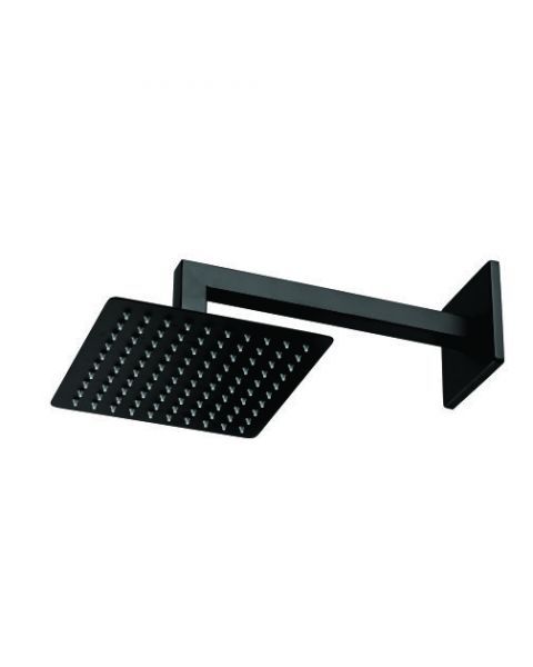 DUCHA PAREDE CUBIT 65 - CANO 300MM PRETO MATTE CX