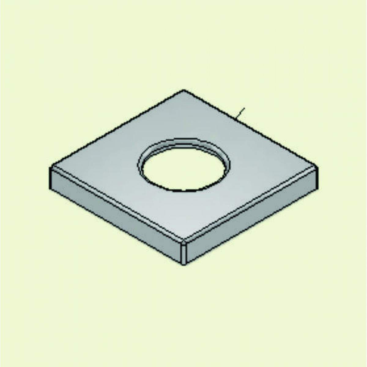ESPELHO C 34 PAREDE CROMADO CX