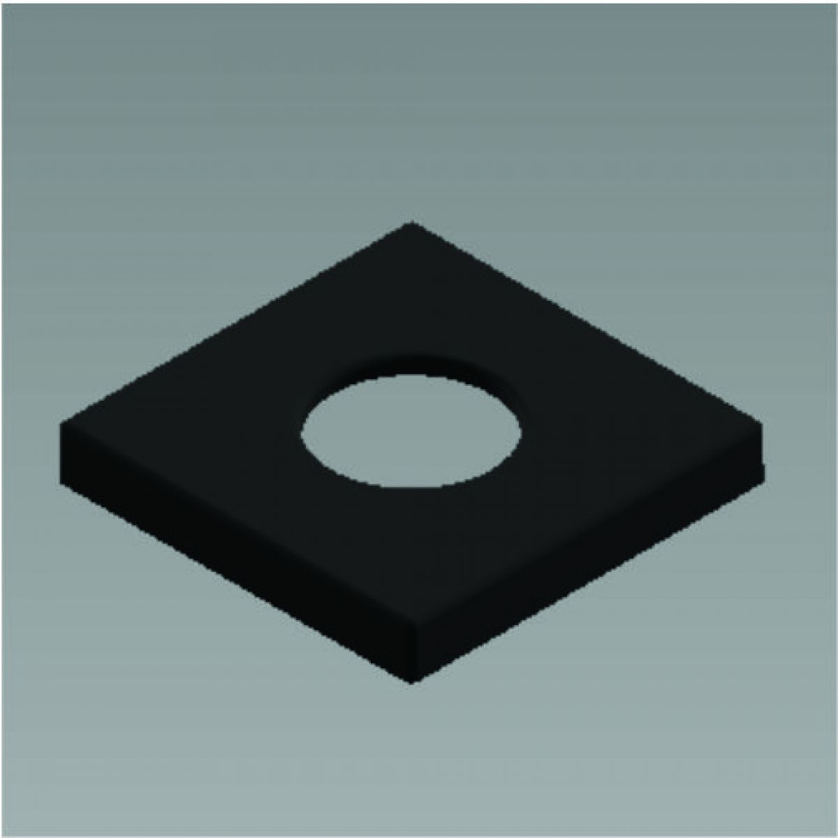 ESPELHO C 34 PAREDE PRETO MATTE CX