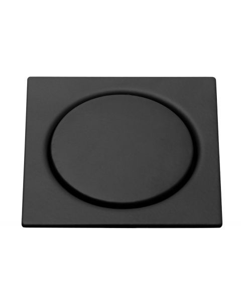 GRELHA QUADRADA 10X10 INOX 304 PRESSAO PRETO MATTE BL