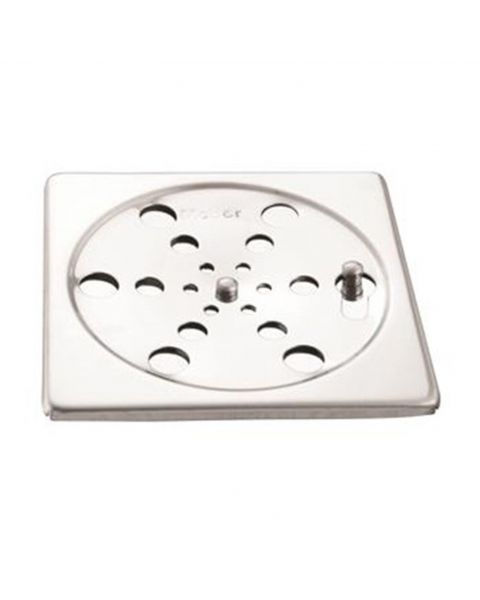 GRELHA QUADRADA 10X10 INOX 405 C/FECHO SI