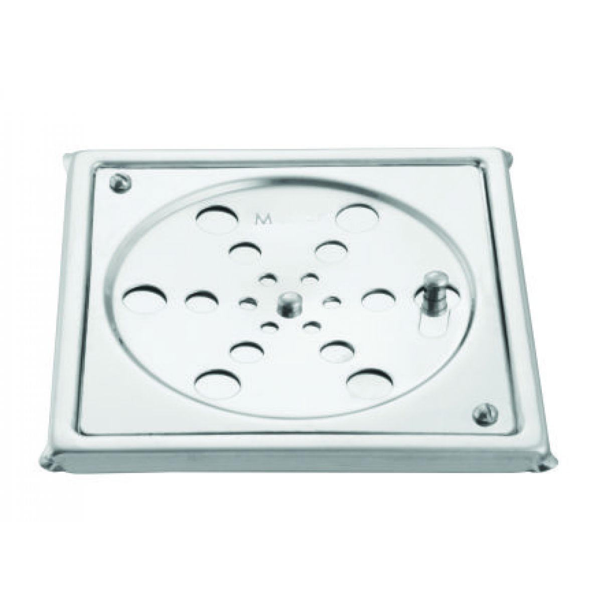 GRELHA QUADRADA 15X15 INOX 405 C/FECHO E C/CAXILHO SI