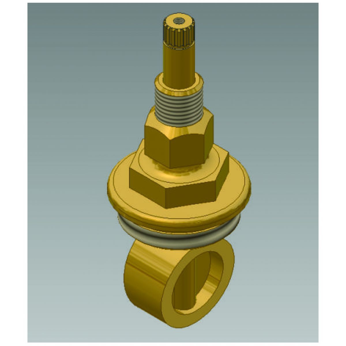 MECANISMO REGISTRO 1509 1 P/ACABAMENTO CX