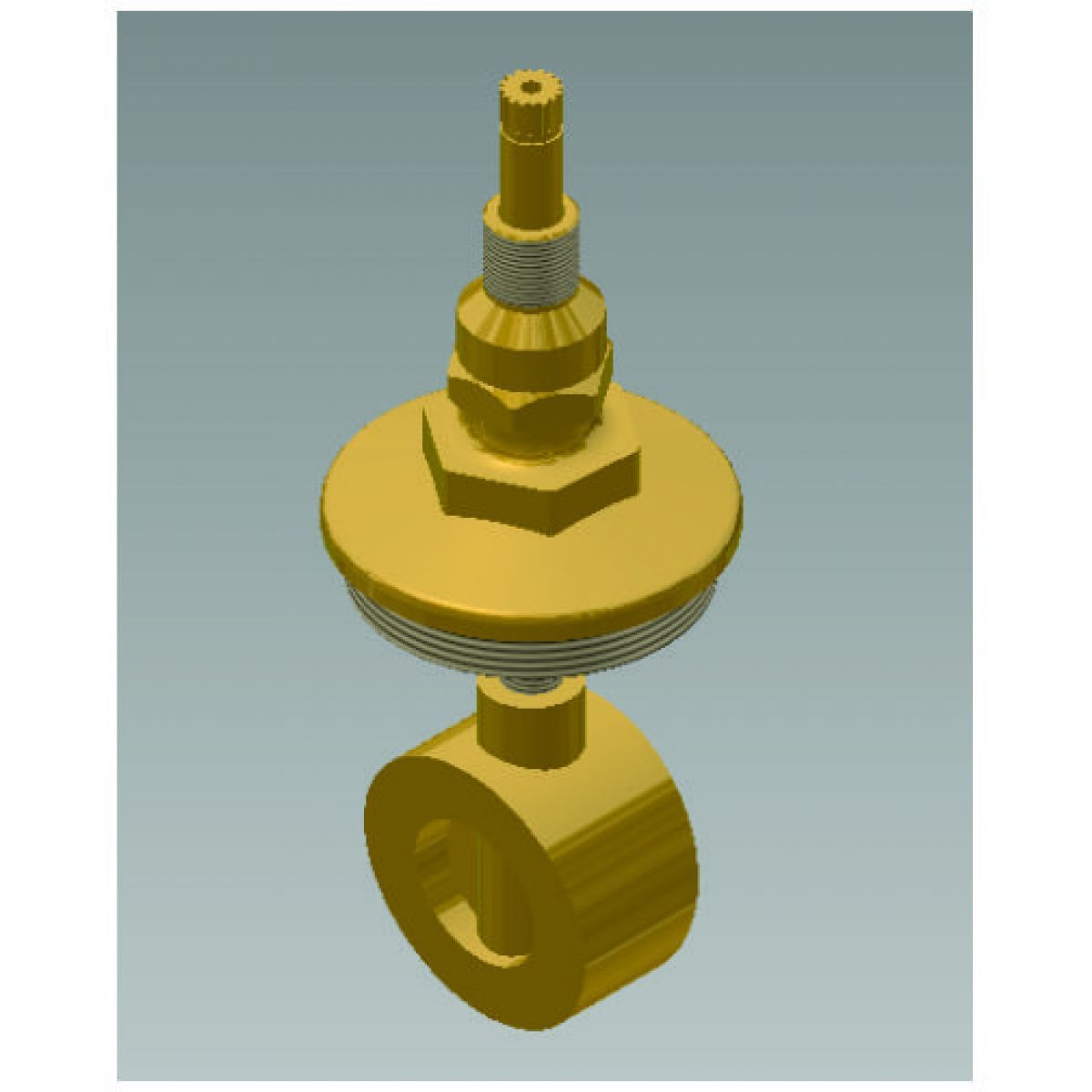 MECANISMO REGISTRO 1509 1.1/2 P/ACABAMENTO CX