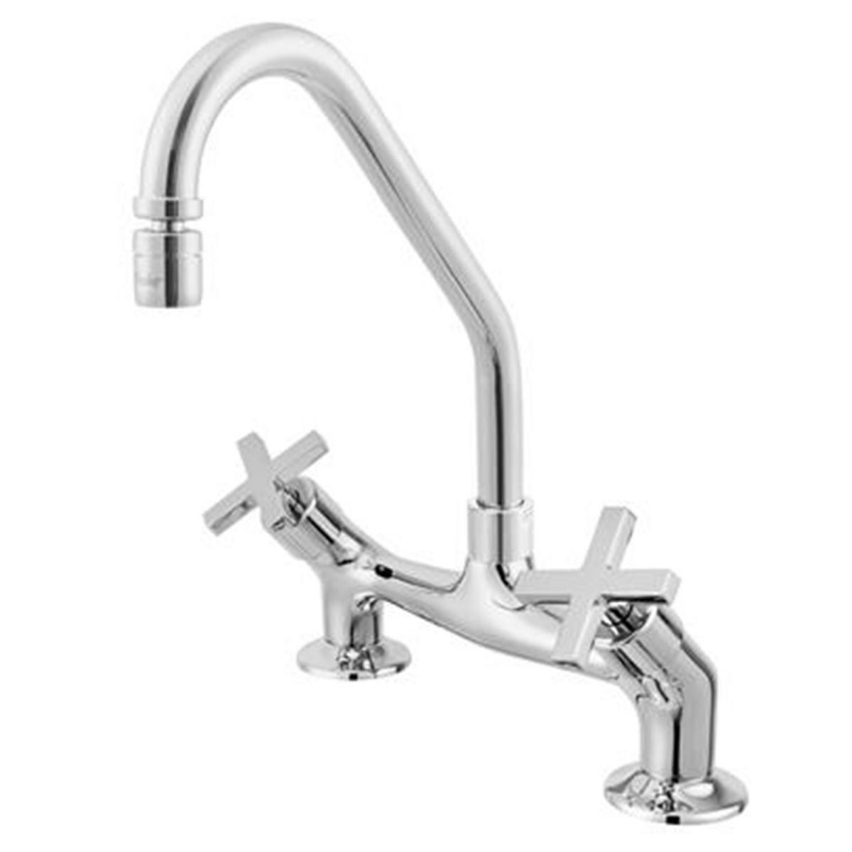 MISTURADOR COZINHA BANCADA 3006 C28 BA AA 1/4V BL