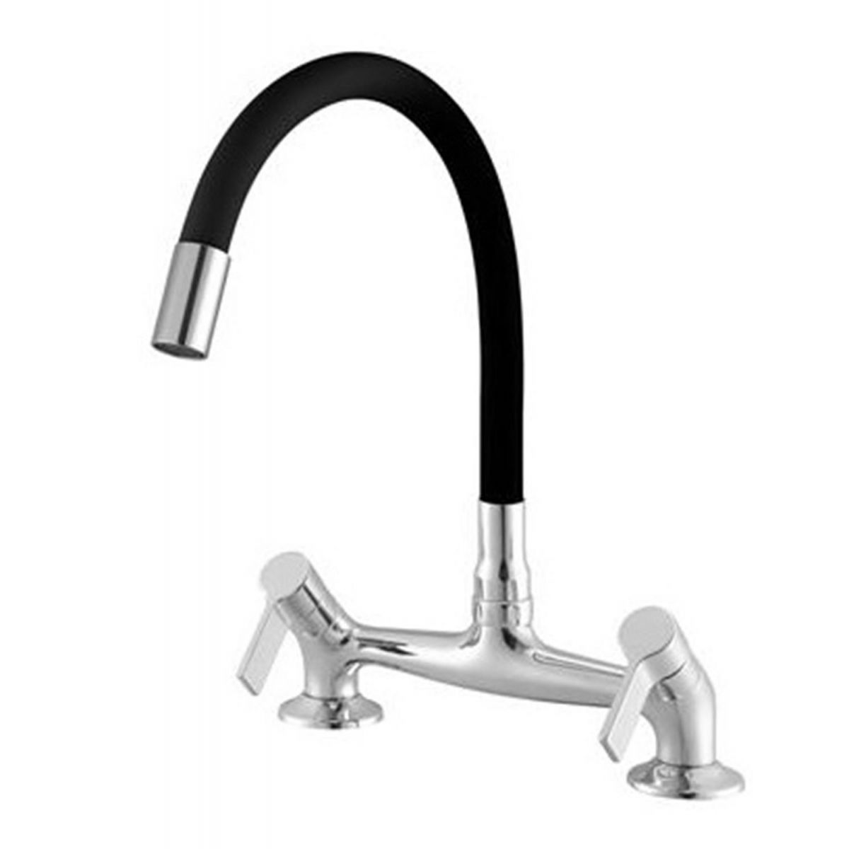 MISTURADOR COZINHA BANCADA 3006 C36 BM CROM/PRETO 1/4V CX