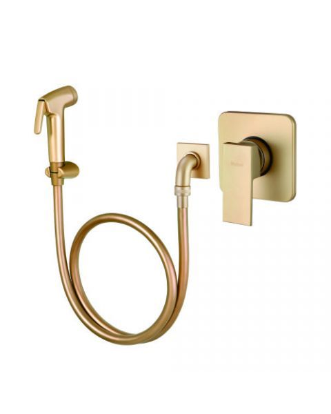 MONOCOMANDO C/ DUCHA HIGIENICA 2996 52 1/2 DOURADO MATTE CX
