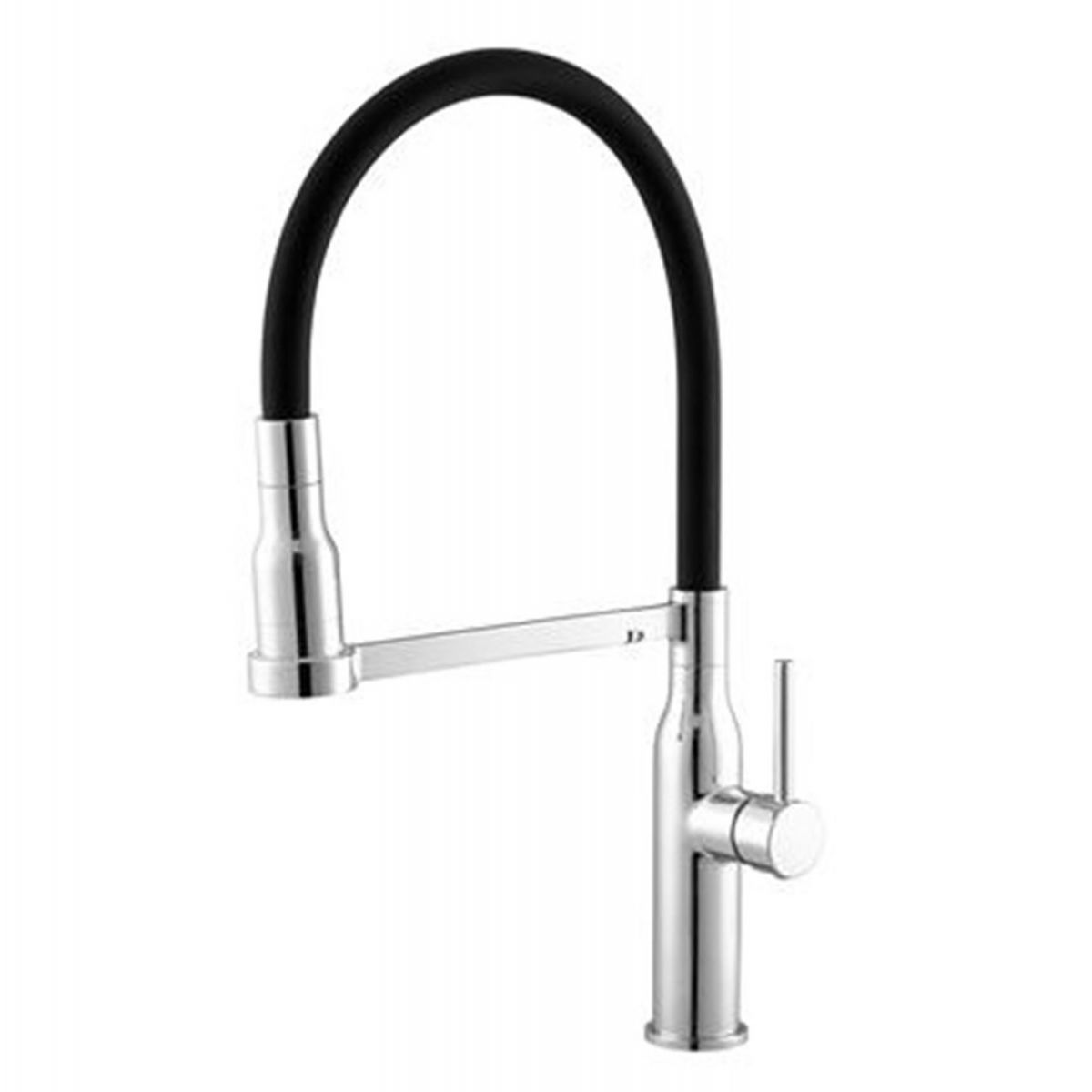 MONOCOMANDO COZINHA BANCADA 2884 C75 CROM/PRETO CX